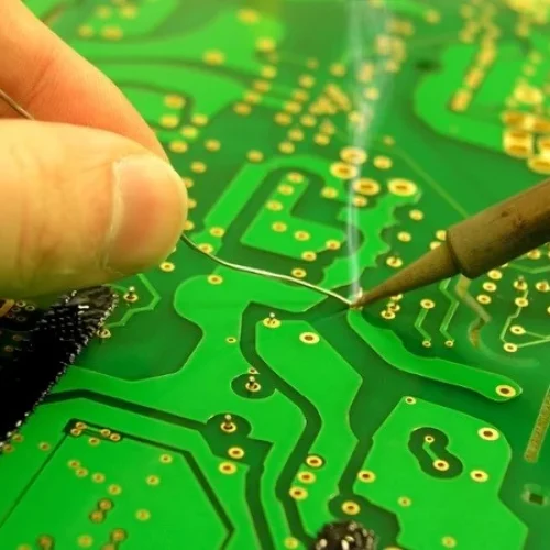 printed circuit board layout soldering